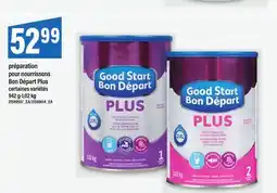 Maxi PRÉPARATION POUR NOURRISSONS BON DÉPART PLUS, 942 G-1,02 KG offer