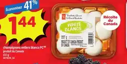 Maxi CHAMPIGNONS ENTIERS BLANCS PC offer