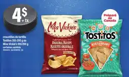 Maxi CROUSTILLES DE TORTILLA TOSTITOS, 205-295 G OU MISS VICKIE'S, 190/200 G offer