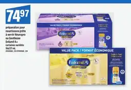Maxi PRÉPARATION POUR NOURRISSONS PRÊTE À SERVIR NEUROPRO OU GENTLEASE ENFAMIL A+, 18x237 mL offer