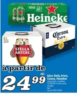 Marché Richelieu BIÈRE STELLA ARTOIS, CORONA, HEINEKEN | STELLA ARTOIS, CORONA, HEINEKEN BEER offer
