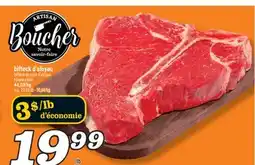 Marché Richelieu BIFTECK D'ALOYAU | T-BONE STEAK offer