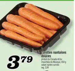 Marché Richelieu CAROTTES NANTAISES DOUCES | SWEET NANTES CARROTS offer