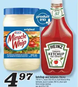 Marché Richelieu KETCHUP AUX TOMATES HEINZ | HEINZ TOMATO KETCHUP offer