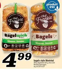 Marché Richelieu BAGELS STYLE MONTRÉAL | MONTRÉAL STYLE BAGELS offer