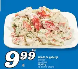 Marché Richelieu SALADE DE GOBERGE | POLLOCK SALAD offer