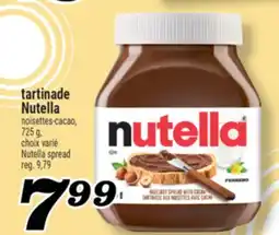 Marché Richelieu TARTINADE NUTELLA | NUTELLA SPREAD offer