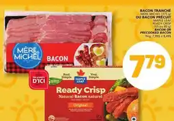 Marché Bonichoix MÈRE MICHEL | MAPLE LEAF READY CRISP READY CRISP BACON PRECOOKED BACON offer