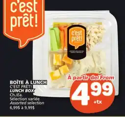 Marché Bonichoix C'EST PRÊT! LUNCH BOX offer
