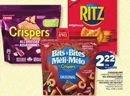 Marché Bonichoix CHRISTIE, CRISPERS, MÉLI-MÉLO (145 g) CRACKERS OR SNACKS offer