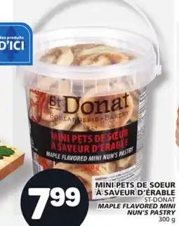 Marché Bonichoix ST-DONAT MAPLE FLAVORED MINI NUN'S PASTRY offer