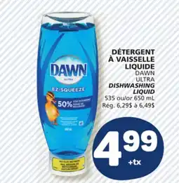 Marché Bonichoix DAWN ULTRA DISHWASHING LIQUID offer