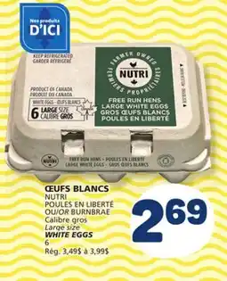 Marché Bonichoix NUTRI WHITE EGGS offer