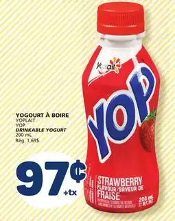 Marché Bonichoix YOPLAIT YOP DRINKABLE YOGURT offer