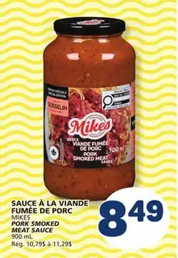 Marché Bonichoix MIKES PORK SMOKED MEAT SAUCE offer