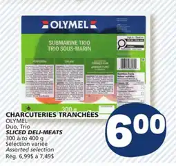 Marché Bonichoix OLYMEL Duo, Trio SLICED DELI-MEATS offer