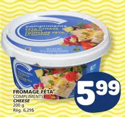 Marché Bonichoix COMPLIMENTS CHEESE offer