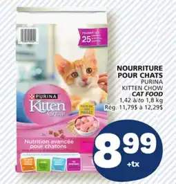 Marché Bonichoix PURINA KITTEN CHOW CAT FOOD offer