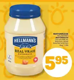 Marché Bonichoix HELLMANN'S MAYONNAISE offer