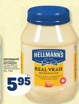 Marché Bonichoix HELLMANN'S MAYONNAISE offer