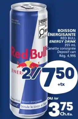 Marché Bonichoix RED BULL ENERGY DRINK offer