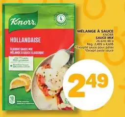 Marché Bonichoix KNORR SAUCE MIX offer