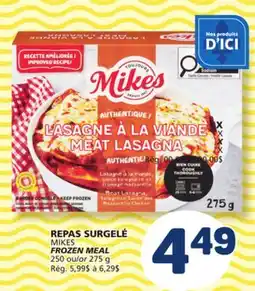 Marché Bonichoix MIKES FROZEN MEAL offer