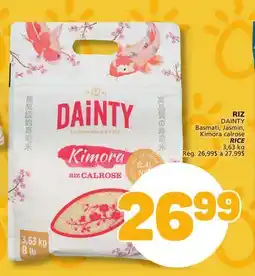 Marché Bonichoix DAINTY Basmati, Jasmin, Kimora calrose RICE offer
