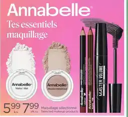 Proxim Annabelle Selected makeup products offer
