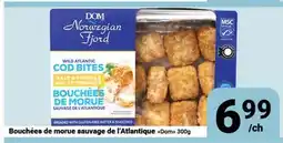 Pasquier Bouchées de morue sauvage de l'Atlantique Dom offer