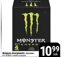 Pasquier Boisson énergisante Monster offer