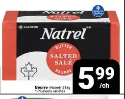 Pasquier Beurre Natrel offer