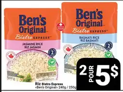 Pasquier Riz Bistro Express Ben's Original offer