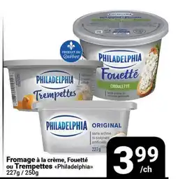 Pasquier Fromage à la crème, Fouetté ou Trempettes Philadelphia offer