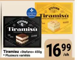 Pasquier Tiramisu Stefano offer