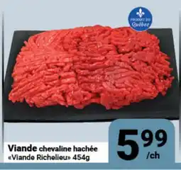 Pasquier Viande chevaline hachée Viande Richelieu offer