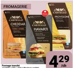 Pasquier Fromage tranché Castello offer