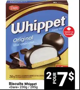 Pasquier Biscuits Whippet Dare offer