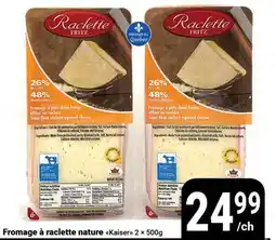 Pasquier Fromage à raclette nature Kaiser offer