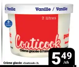 Pasquier Crème glacée Coaticook offer