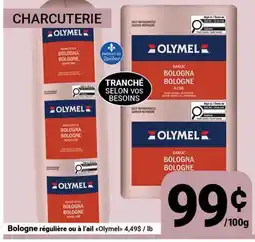 Pasquier Bologne régulière ou à l'ail Olymel offer