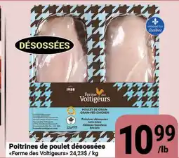 Pasquier Poitrines de poulet désossées Ferme des Voltigeurs offer