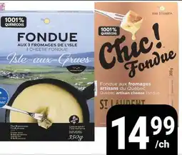 Pasquier Fondue au fromage 1001 Fondues offer