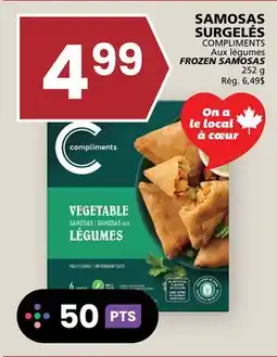 Rachelle-Bery Grocery COMPLIMENTS FROZEN SAMOSAS offer