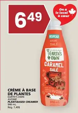 Rachelle-Bery Grocery EARTH'S OWN AVOINE PLANT-BASED CREAMER offer