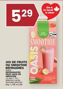 Rachelle-Bery Grocery OASIS REFRIGERATED FRUIT JUICE OR SMOOTHIE offer