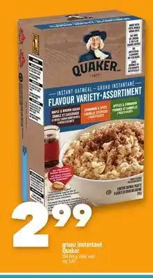 Marche Ami Gruau instantané Quaker offer