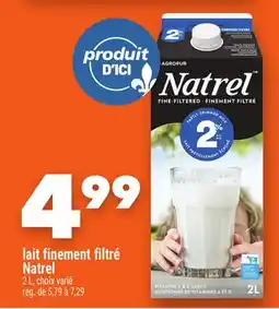 Marche Ami Lait finement filtré Natrel offer