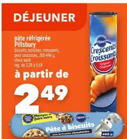 Marche Ami pâte réfrigérée Pillsbury biscuits brioches, croissants, pour saucisses offer