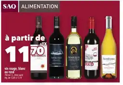 Marche Ami Vin rouge, blanc ou rosé offer